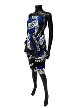 画像をギャラリービューアに読み込む, Oblique Dahlia 着物 『YOSHIKI CLASSICAL 2026プラン(特急仕立て・5年保証込み)Black x Blue