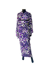 Load image into Gallery viewer, ◆DINNER SHOWプラン◆ダイヤモンド 着物+帯 セット purple