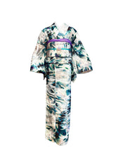 画像をギャラリービューアに読み込む, シーグラス 着物+帯 セット YOSHIKI CLASSICAL 2026プラン(特急仕立て・5年保証込み)