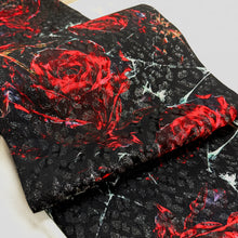 画像をギャラリービューアに読み込む, クリスタルローズ 帯 Black × red