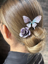 Load image into Gallery viewer, 【ご予約受付中】YOSHIKIMONO ヘアピンセット -rose&butterfly-