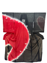 Load image into Gallery viewer, How to take roses and butterflies, kimono 2025 Dinner Show plan (express tailoring, 5-year warranty included) Blue x White