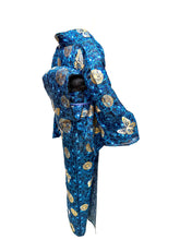 Load image into Gallery viewer, Metallic Dahlia Kimono + Obi Set