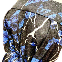 画像をギャラリービューアに読み込む, 金継ぎ蝶 着物 YOSHIKI CLASSICAL 2026プラン(特急仕立て・5年保証込み)Black x Blue