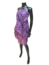 Load image into Gallery viewer, Flower-shaped butterfly kimono + obi set 2025 Dinner Show plan (express tailoring, 5-year warranty included) Purple