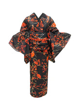 画像をギャラリービューアに読み込む, 金継ぎ蝶 着物+帯 セット