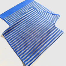 画像をギャラリービューアに読み込む, Y 帯揚げ - 帯揚げ ストライプ skyblue × silver
