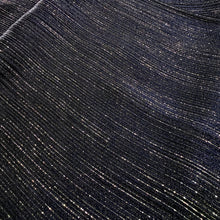画像をギャラリービューアに読み込む, Y 帯揚げ - 帯揚げ 銀糸横段 navy
