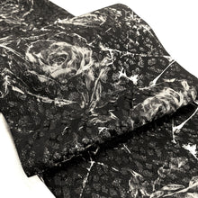 画像をギャラリービューアに読み込む, クリスタルローズ　着物＋帯 セット   black × blue
