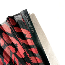 画像をギャラリービューアに読み込む, Y グッズ - 扇子 ヒョウ red
