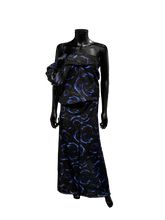 画像をギャラリービューアに読み込む, ロザリウム　着物　black × blue
