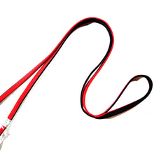 画像をギャラリービューアに読み込む, Y 帯締め - 四分紐 平帯締め black × red
