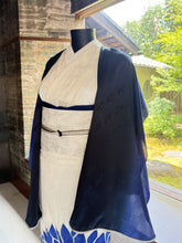 Load image into Gallery viewer, 【ご予約受付中】YOSHIKIMONO シルクショール navy × blue
