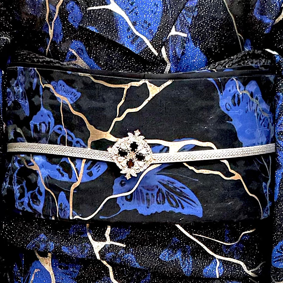 Butterfly Kintsugi YOSHIKIMONO Obi Kintsugi Butterfly