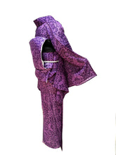 画像をギャラリービューアに読み込む, 花形蝶　着物＋帯 セット 2025DinnerShowプラン（特急仕立て・5年保証込み）Purple

