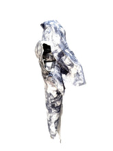 Load image into Gallery viewer, Smoke Kimono + Obi Set 2025 Dinner Show Plan (Limited Express Tailoring, 5-year warranty included) White x Black
