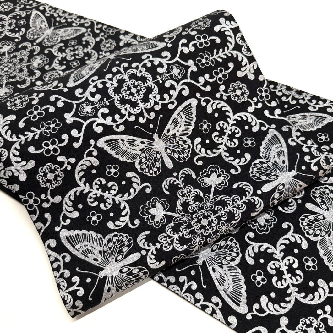 Flower-shaped butterfly obi