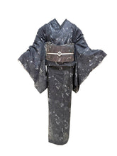 Load image into Gallery viewer, Rose Rain Kimono + Obi Set
