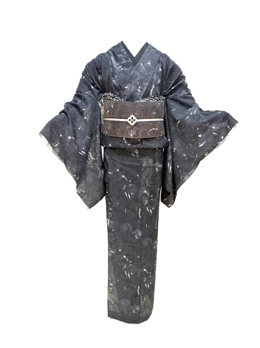 Rose Rain Kimono + Obi Set