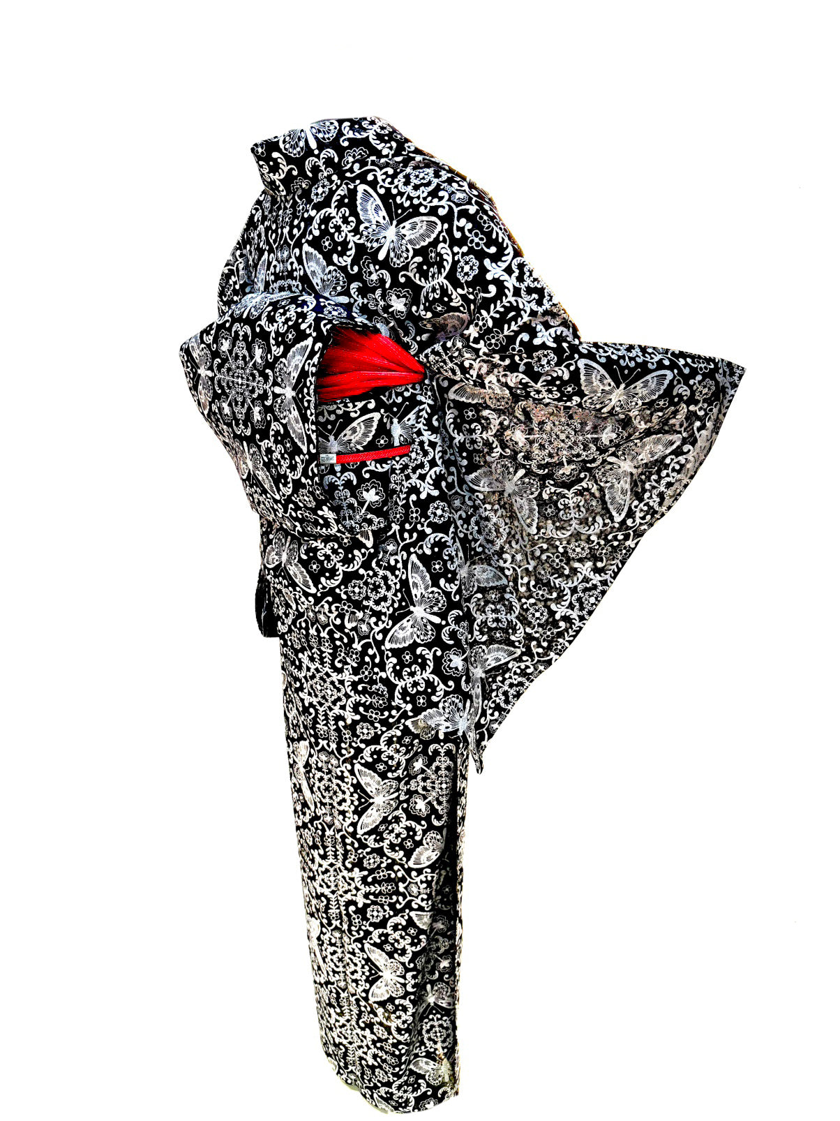 YOSHIKIMONO 花形蝶 着物＋帯 セット