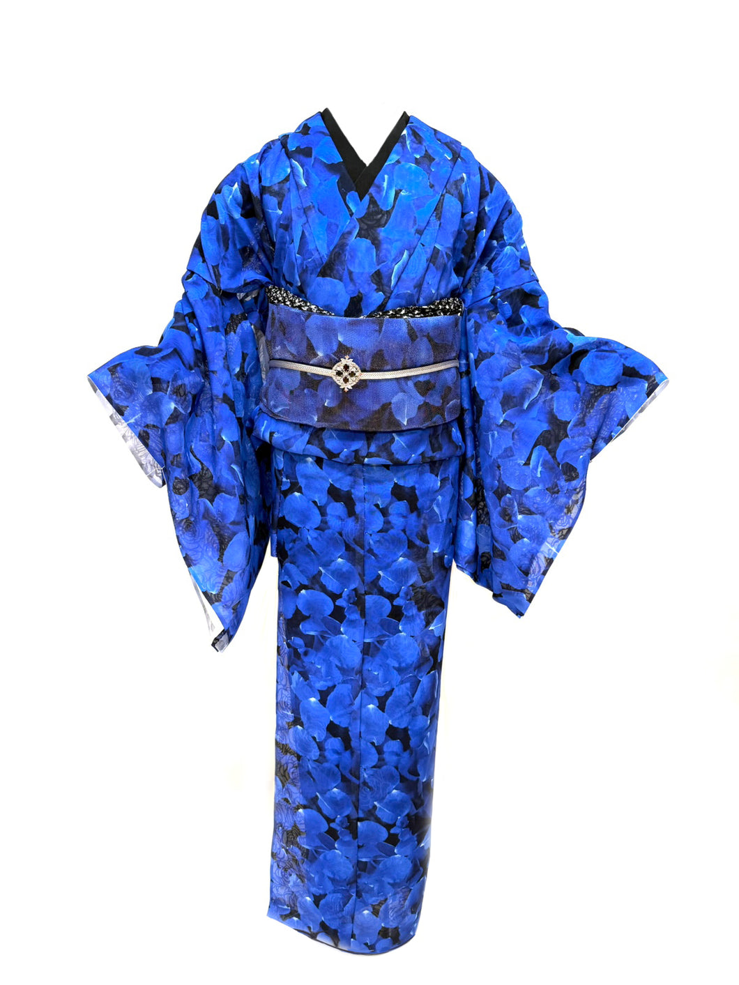 Rose Rain Kimono + Obi Set