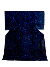 画像をギャラリービューアに読み込む, ロザリウム　着物　black × blue
