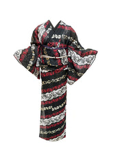 Load image into Gallery viewer, Oblique Dahlia Kimono + Obi Set
